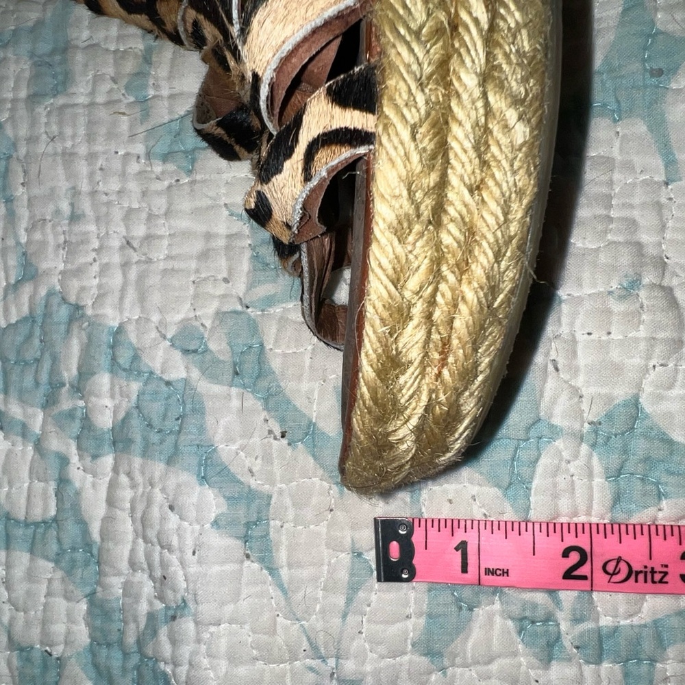 Sam Edelman Brown Black Platform Sandals with Intricate Straps - Picture 6 of 6